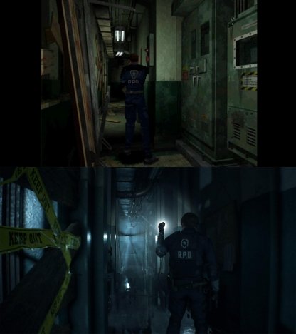 Capcom сравнила графику оригинала и ремейка Resident Evil 2