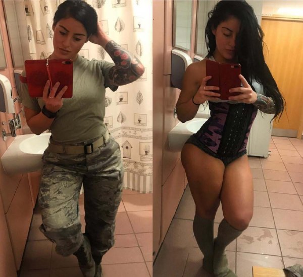 Женщина ушла из армии и разбогатела благодаря Instagram