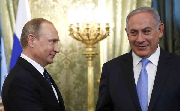 Путин и Нетаньяху обговорили ситуацию на Ближнем Востоке