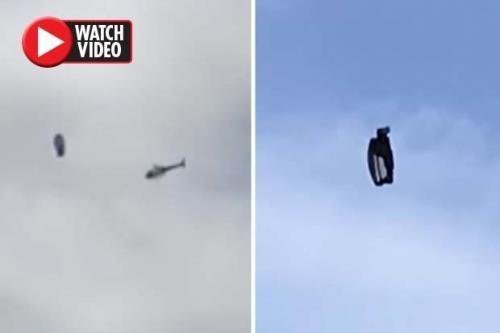 В небе над Лос-Анджелесом полицейский вертолет преследовал НЛО странной формы