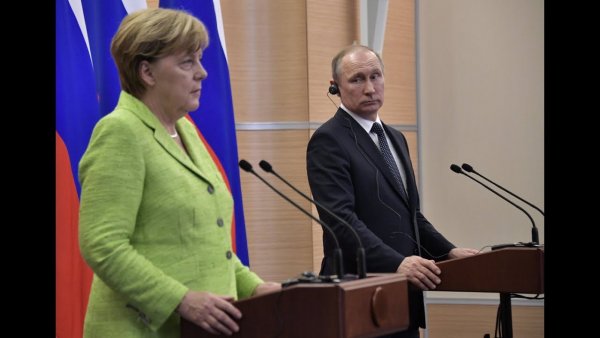 Путин и Меркель рассказали о роли Украины после запуска «Северного потока-2»