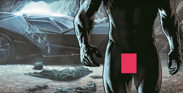 Издательство DC Comics показало пенис Бэтмена в новом комиксе