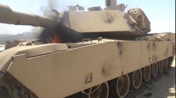 В Сеть выложили видео уничтожения американского танка Abrams