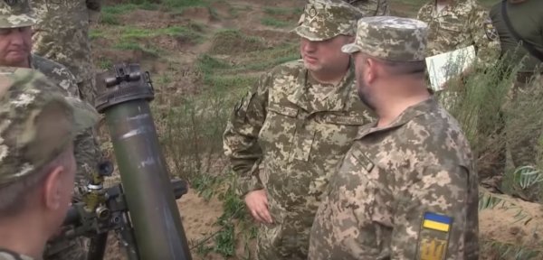 Видео испытаний «новых» украинских минометов выложили в Сеть