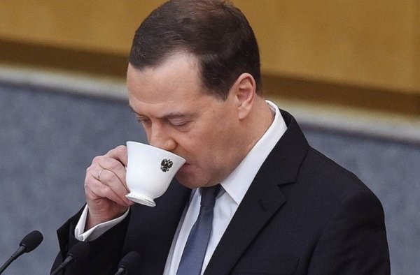 «Реформы натощак»: Медведеву предложили меньше есть ради действенных законов