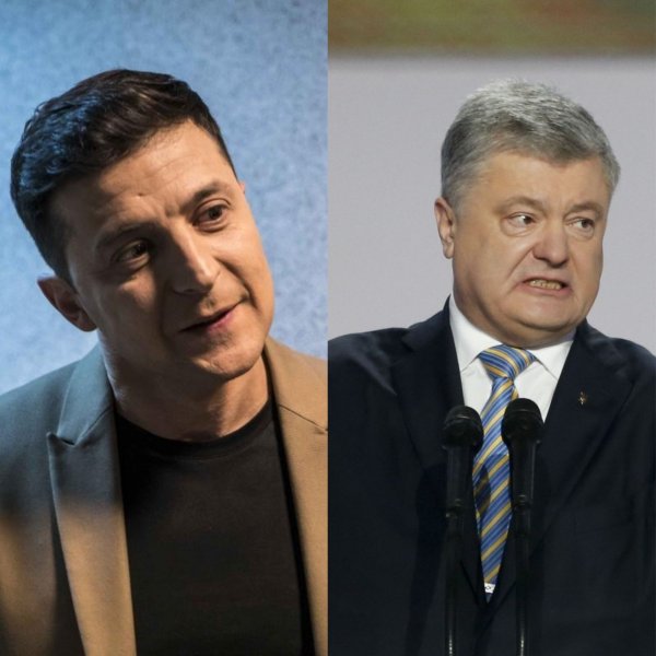 Президент Пороленский: Зеленский и Порошенко прикидываются на публике другими, чтобы запутать избирателей