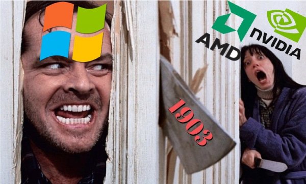 Microsoft «наплевала» на NVIDIA и AMD: Скандальное обновление Windows 10 «ломает» видеокарты