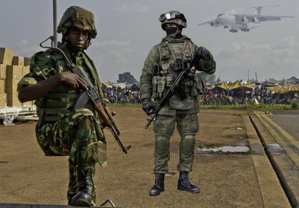 Поставку оружия в Центральную Африку контролирует ЧВК Вагнера