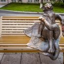 «Йошкин кот»: в Симферополе установили шуточный памятник коту