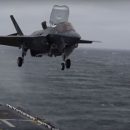 В Сети появилось видео вертикальной посадки F-35B