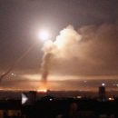 В сети появились видеозаписи отражения ракетной атаки под Дамаском