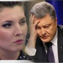 «Я не трус, но я боюсь»: «Бесстрашный» Порошенко игнорирует предложение Скабеевой о судействе на дебатах из-за «русофобии»