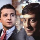 Кому — Сталин, кому — Голобородько: Сеть отреагировала на сходство Зеленского и Хазанова