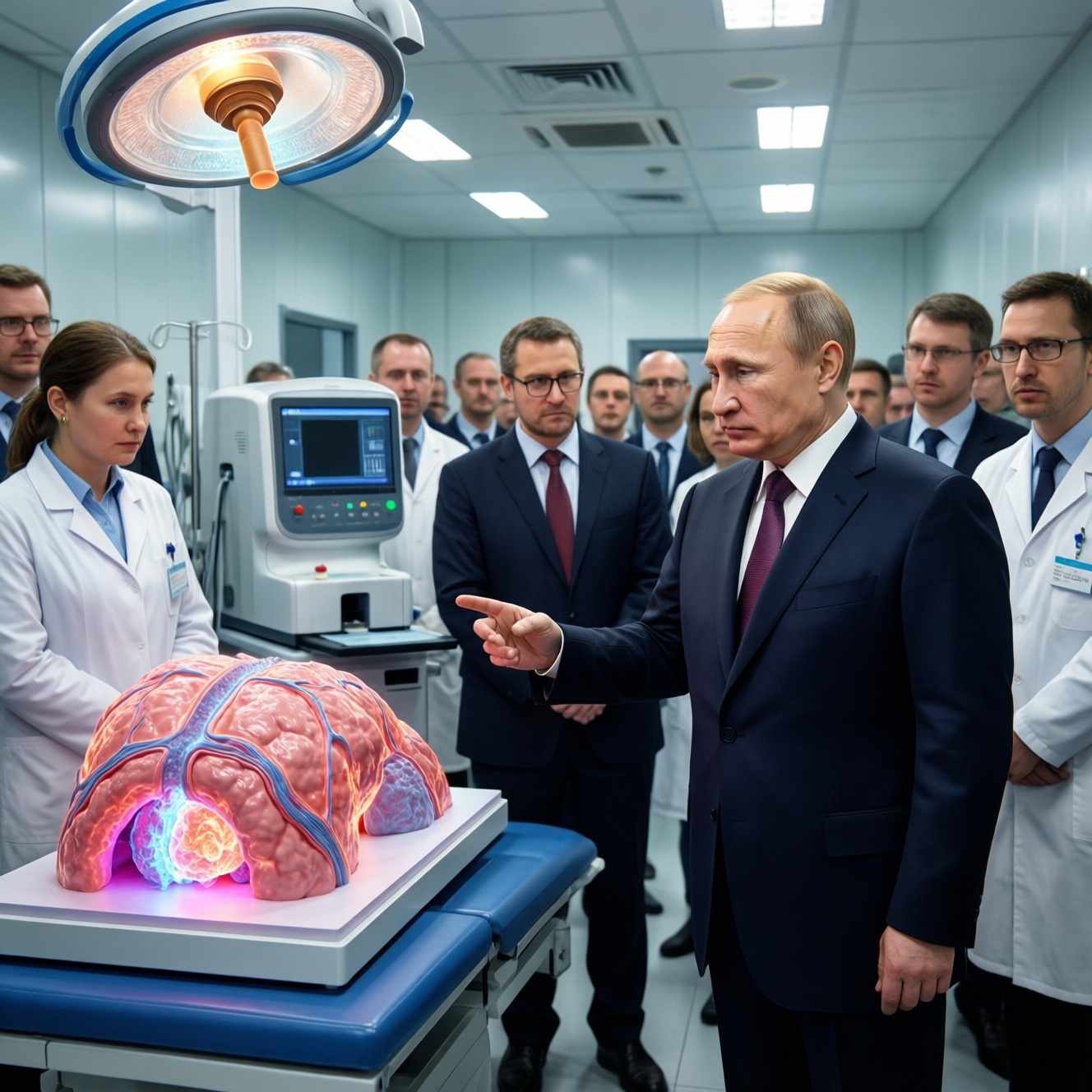 Путин поручил расширить применение технологии ускоренной регенерации тканей
